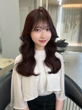 ボタン テンジン(VOTAN tenjin) [ふうかすたいる]ワインレッド/顔周り/髪質改善/天神韓国ヘア