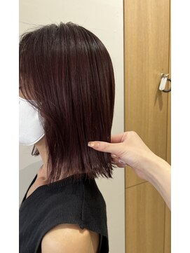 パラゴ(PARAGO.) 《城東区/緑橋/女性サロン》ボルドーカラー♪