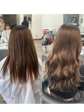 ガルボヘアー 桟橋店(garbo hair) プルシールエクステ高知美容院エクステ韓国ヘア