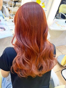 ジョリエス 目白店(Joliesse) 20代30代40代髪質改善カラーオレンジブラウン透明感毛先パーマ