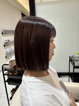 グロース 一宮北店(growth) 切りっぱなしボブ