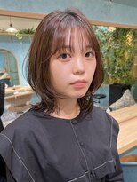 ロンドフルール 大宮東口(Lond fleur)&nbsp;イメチェン外ハネボブ美髪×ブリーチなしレイヤー韓国[大宮］