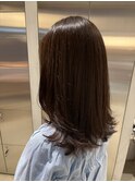 20代30代40代ショコラアッシュレイヤーミディ透明感美肌