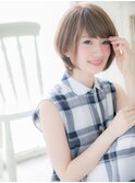 松戸/松戸駅/イルミナカラー/ミニウルフ/ホワイトグレージュe