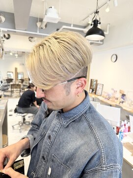 ウィルドレス(WiLL DRESS) メンズミルクティーヘア　【高槻美容室、高槻メンズカット】