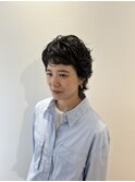 大人系パーマスタイル