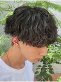 初めてのパーマでも◎ラフな質感が人気のシャドウパーマ