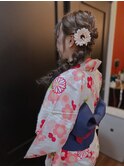 浴衣着付け&ヘアメイク