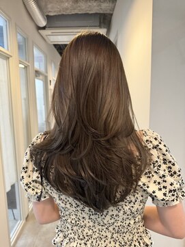 ムード(MOOD,) 暗めカラー/グランマッシュ[レイヤーカット/髪質改善/銀座]