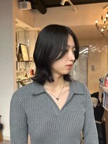 ソワンドブレスセルン 心斎橋(soin de brace cerne)&nbsp;暗髪/透明感カラー/ボブ/くびれ巻き/心斎橋