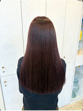 ピンクブラウンカラー