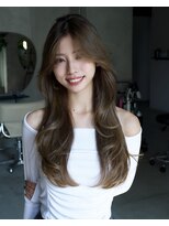 レノラ 本町(LENORA) デジタルパーマフェミニンフェザーパーマミディアム小顔カット