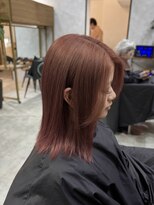 シールドヘアー 沖縄 新都心(C'LD Hair) ピンクベージュ/那覇美容室/新都心美容室