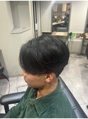 毛流れセンターパート