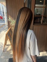 カフェアンドヘアサロン リバーブ(cafe&hair salon re:verb)&nbsp;三毛猫カラー☆