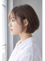 ライクバイコトナ 越谷(RIKE by kotona)&nbsp;レイヤーボブ髪型20代30代40代50代前髪あり前髪なし面長丸顔越谷