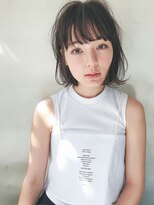 ジジ 代々木(Gigi)&nbsp;【Gigi 代々木】間島勇大　ラフで大人可愛い　ボブスタイル