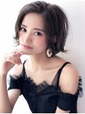 【Lond fleur 山本翔一郎】大人可愛いニュアンスボブ