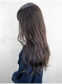 オリーブグレージュ_くびれヘアビタミンカラー_ba297032