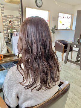 オレンジ(orange) 【orange大分賀来】ゆる巻きウェーブロングスタイル