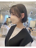 フィルムス 柏(FILMS)&nbsp;暗めカラー/グランマッシュ/デザインカラー/レイヤーカット/柏