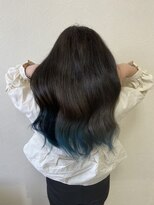 アローズ 荒尾店(arose)&nbsp;10代20代30代☆グラデーションカラー☆夏カラー☆巻き髪アレンジ