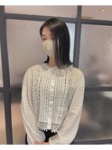 【mood】大人ボブ結べるボブ暗髪ロブワンレングスボブ