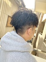 ブレイズ ザ サロン(BLAZE THE SALON)&nbsp;ツーブロック高め簡単セットツイストスパイラル【BLAZE 大庭】