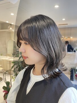 ミズチャーム(Ms.CHARM) くびれヘア×シアーグレージュ