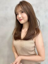 ロンド アンブル 四条烏丸(Lond ambre)&nbsp;【Lond ambre】伊藤ガク レイヤー/シルキーベージュ/斜めバング