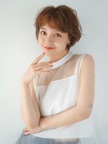 パール(PearL)&nbsp;【PearL】ゆるふわショートパーマ　20代30代40代 ヘアスタイル