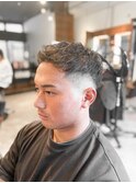 【IRIE HAIR赤坂】メンズカット×スキンフェード×アップバング