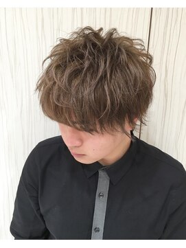 ヘアテリア リュウ 大塚(hair teria ryu) ハイトーンベージュマッシュ【ryu 大塚 北口】