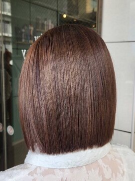 ミラシィ 成田(Mirashy) 愛されヘア　ミディアムカット×暗めブラウンカラー[成田駅]