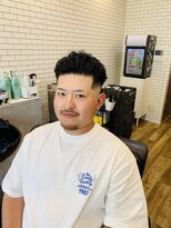 バーバーショップヒーロー 八王子店(BARBER SHOP HERO) 極道パーマ