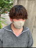 波巻きパーマ
