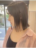 ストレートボブ 切りっぱなしボブ ぱつっとボブ 草加