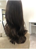 大人かわいいエギョモリ ミルクティーブラウン ひし形シルエット
