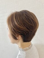 ガーデン アクロスプラザ足利店(garden) ショート/ショートボブ/白髪染め/ベージュ/大人女性