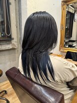 ゴーシェン 津田沼本店(Goshen)&nbsp;ネイビーブルーインナーカラー