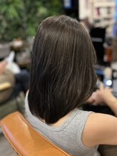 ノア(no_a) カーキグレージュ×大人ミディアム　20代30代40代