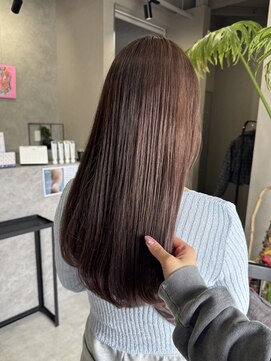 パロ(PALO) マロンブラウン/顔まわりレイヤー