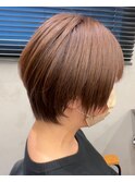 ナチュラルボブ20代30代40代50代ショートボブ3