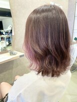 フレームセントラル(FRAME central)&nbsp;《FRAME central》インナーカラー×ミディアムパーマスタイル