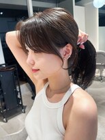 結んでも可愛いお顔周りカット【銀座】