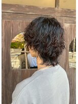 メンズパーマ/ウルフカット/メンズカット/20代/30代/40代