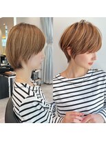 バンプ ギンザ(BUMP GINZA)&nbsp;30代40代50代絶壁解消ひし形白髪ぼかし大人ショートボブ ER