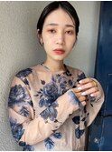 小顔見せ×ナチュラルショート/小倉