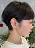 マッシュショート×丸みショート×コンパクトショート