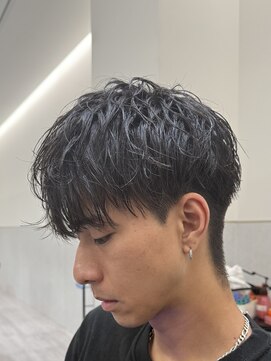 ビカムメンズヘアー 栄店(become men's hair) マッシュスタイルルーズパーマ名古屋栄